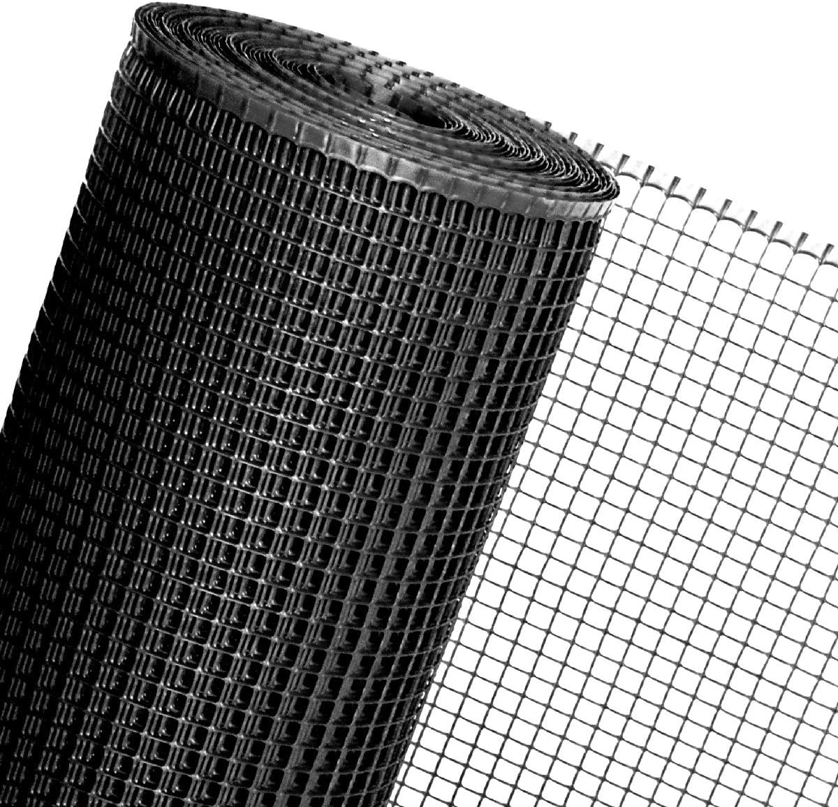 MALLA PLASTICA 10 X 10 1.20 M NEGRO X 25 M