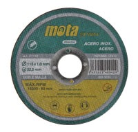DISCO DE CORTE 180 X 2,5 PLANO HIERRO Y ACERO INOX