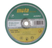 DISCO DE DESBASTE HIERRO 180 X 6 DEPRIMIDO